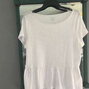 Lane Bryant white tee. Size 18/20
